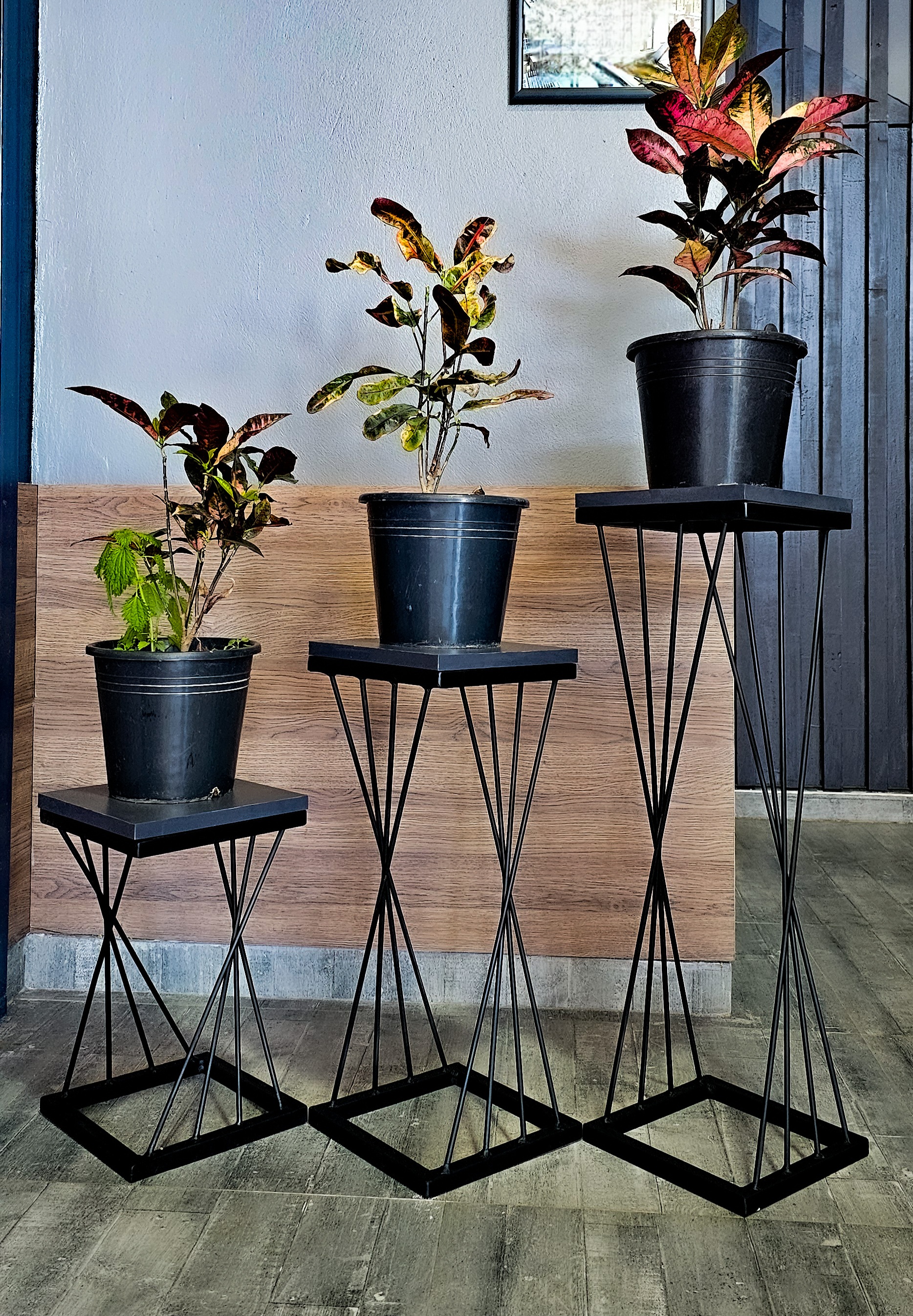 Support & Porte Plante 